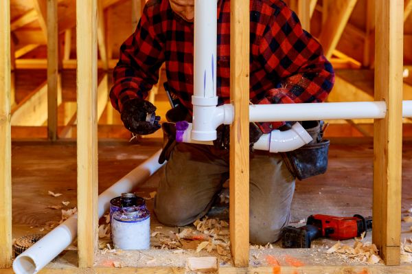 Cost of New Home Plumbing in Elgin