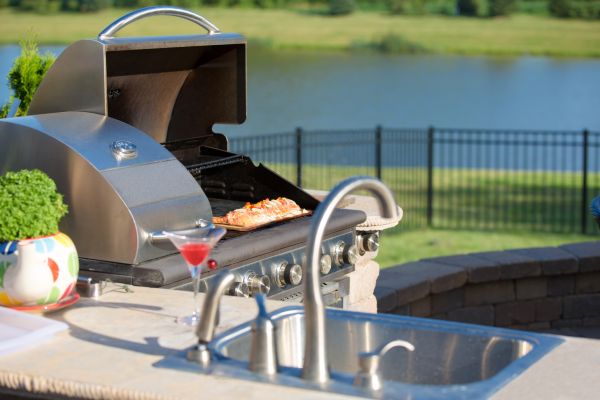 Cost of Outdoor Kitchen Plumbing in Elgin